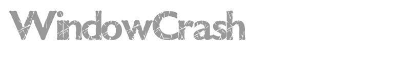 Window Crash