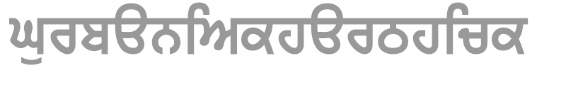 GurbaniAkharThick