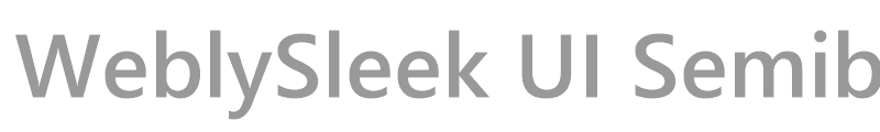 WeblySleek UI Semibold