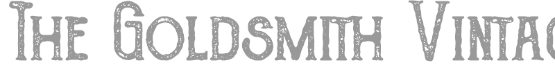 The Goldsmith Vintage