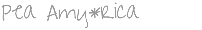 Pea Amy*Rica