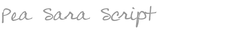 Pea Sara Script