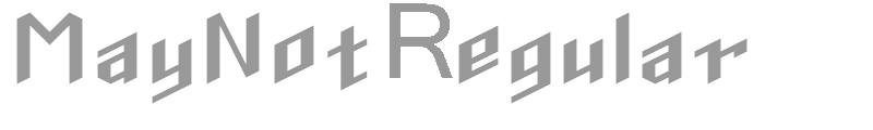 MayNotRegular