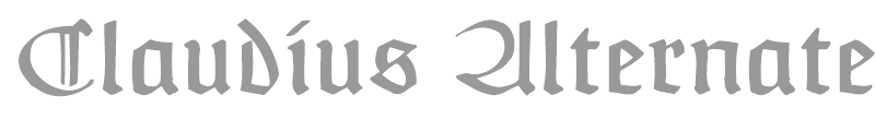 Claudius Alternate
