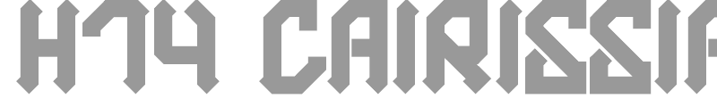 H74 Cairissian