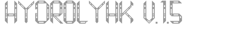 HydrolyhK  V. 1.5