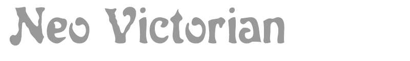 Neo Victorian