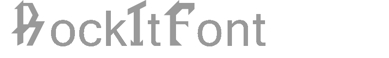 RockItFont