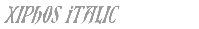 Xiphos Italic