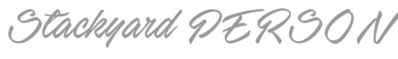 Stackyard PERSONAL USE
