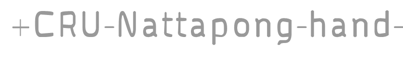 +CRU-Nattapong-hand-writing