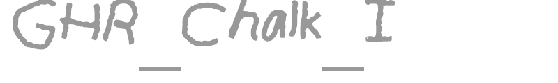 GHR_Chalk_I