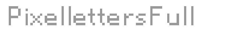 PixellettersFull