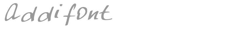 Addifont
