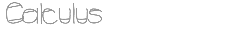 Calculus
