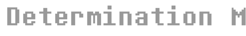 Determination Sans Web