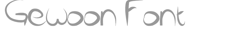 Gewoon Font
