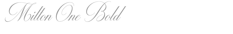 Milton One Bold