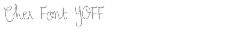 Cher Font YOFF