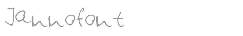 Jannofont