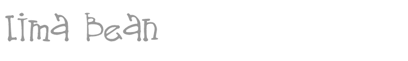 Lima Bean