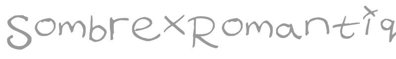 SombrexRomantique