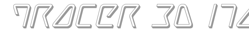 Tracer 3D Italic