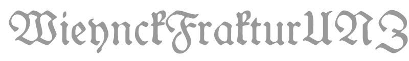 Wieynck Fraktur