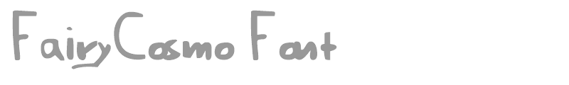FairyCosmo Font