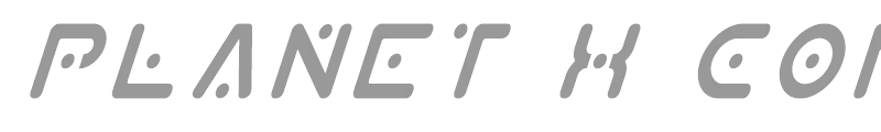 Planet X Condensed Italic