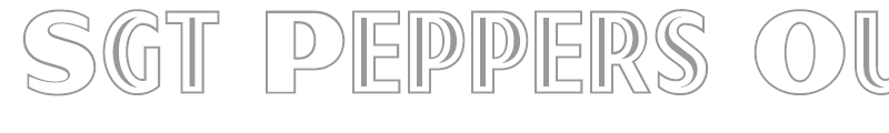 Sgt Peppers Outline