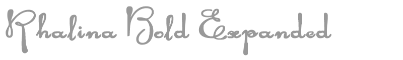 Rhalina Bold Expanded