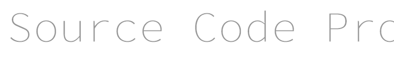Source Code Pro Semibold