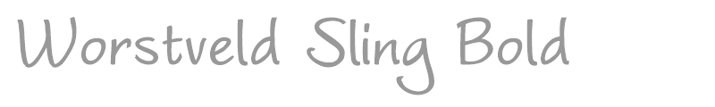 Worstveld Sling Bold