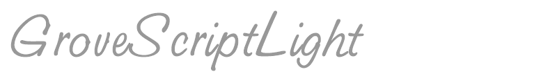 GroveScriptLight
