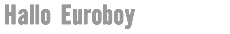Hallo Euroboy