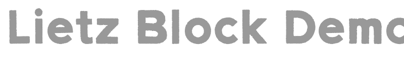 Lietz Block
