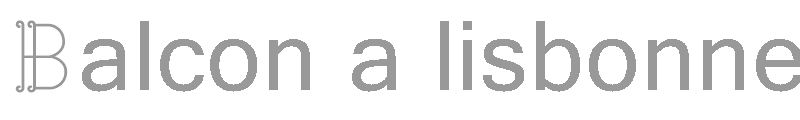 Balcon a lisbonne