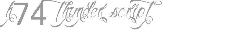 H74 Thunder Script