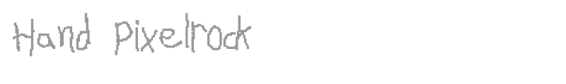 Hand Pixelrock