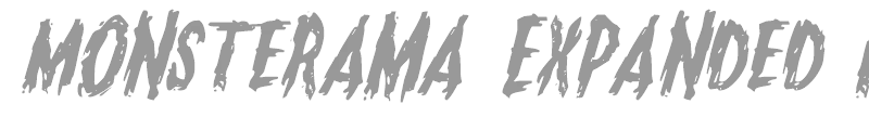 Monsterama Expanded Italic