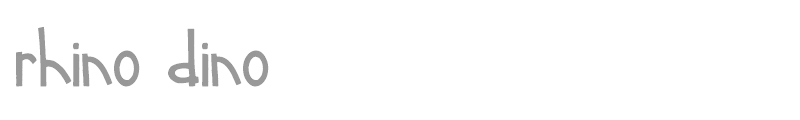 rhino dino