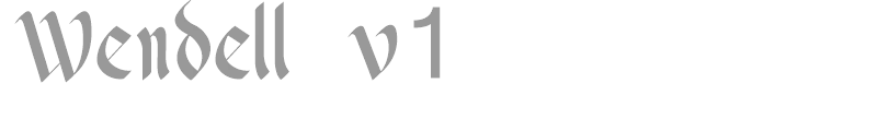 Wendell v1