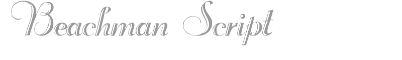 Beachman Script