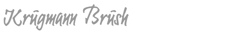 Krugmann Brush