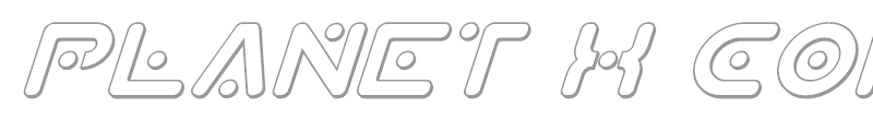 Planet X Compact 3D Italic
