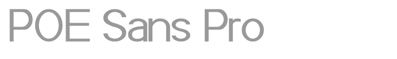POE Sans Pro
