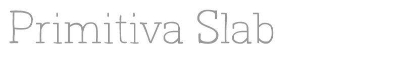 Primitiva Slab