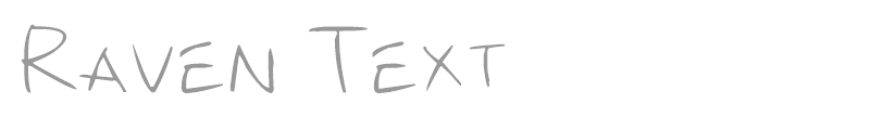 Raven Text