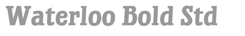 Waterloo Bold Std